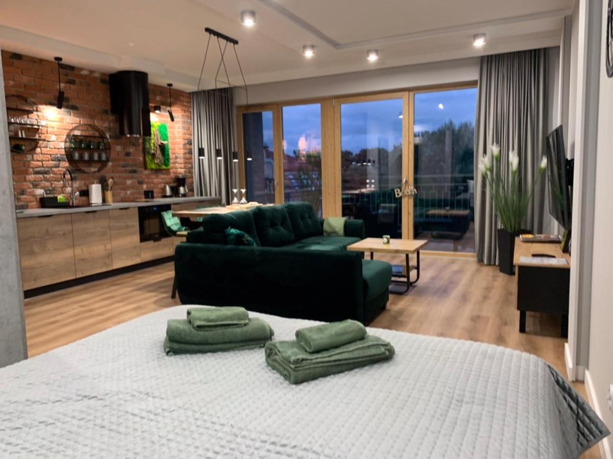 Marina Green Loft-Apartament Przy Promenadzie Ełk Exteriör bild