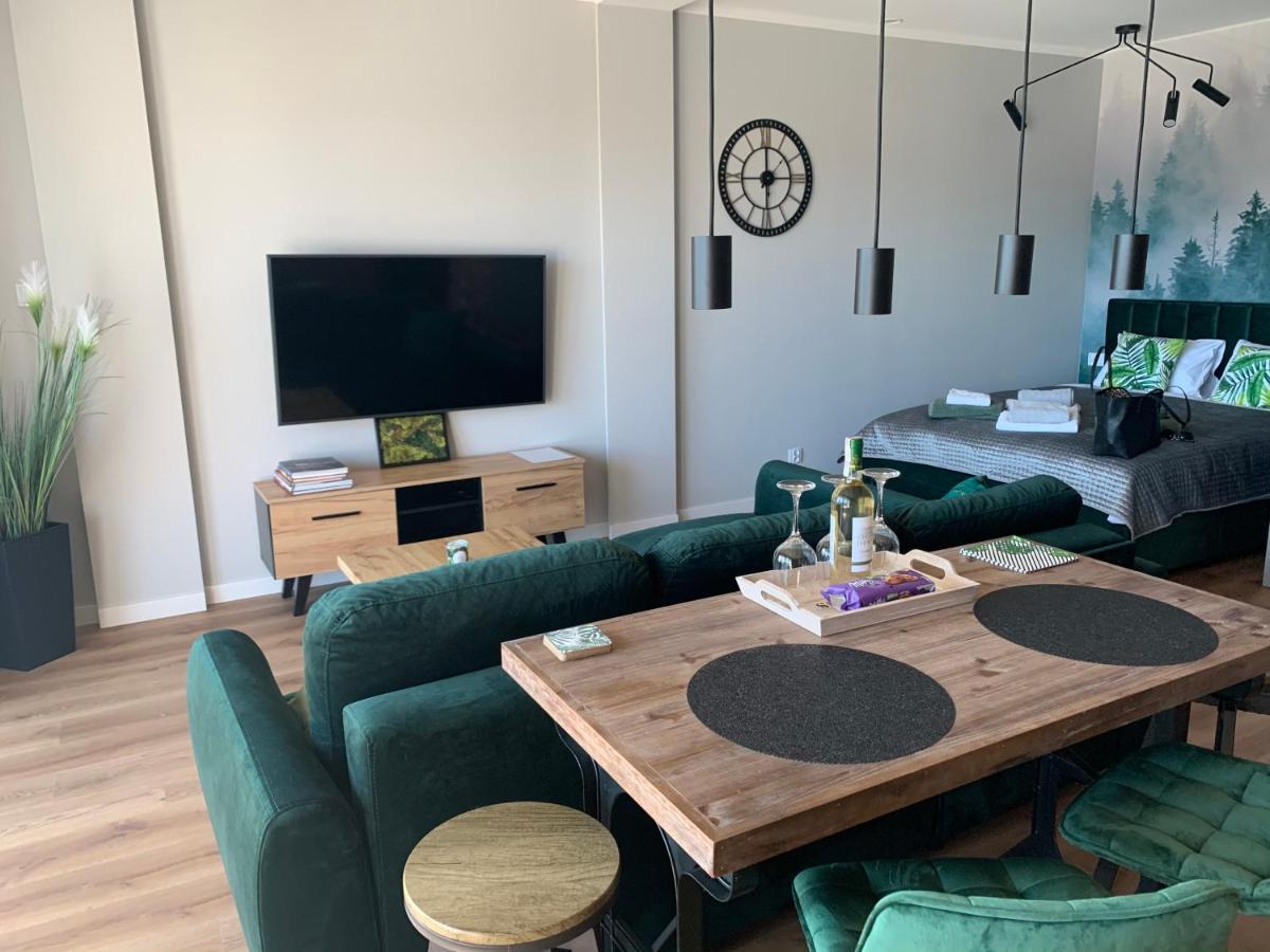 Marina Green Loft-Apartament Przy Promenadzie Ełk Exteriör bild